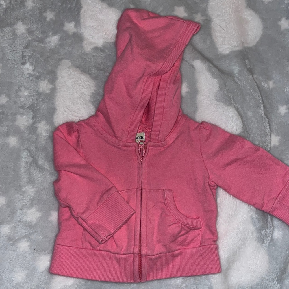 newborn zip-up sweatshirt